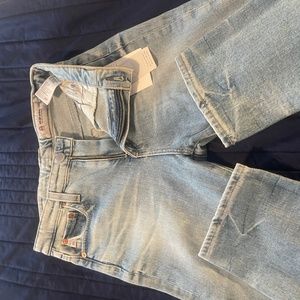 AG ISABELLE  high- rise straight crop